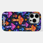 stervormige paddenstoelenveld Case-Mate iPhone case (Achterkant (horizontaal))