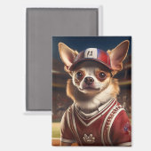 Sterwerper voor de Chihuahua 9 Magneet (Voorkant / Achterkant)
