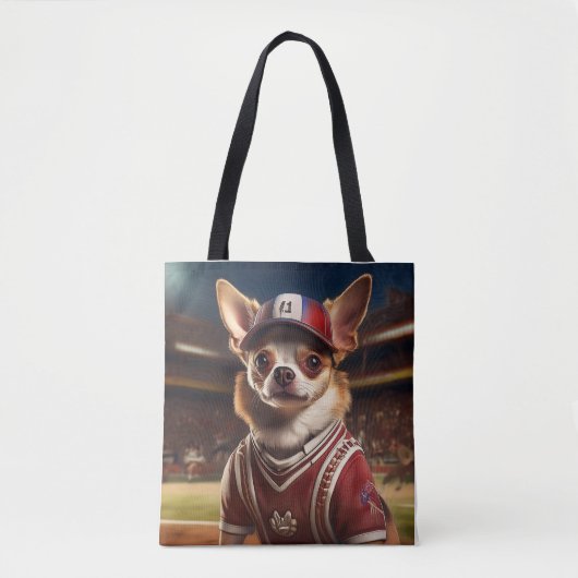 Sterwerper voor de Chihuahua 9 Tote Bag (Voorkant)