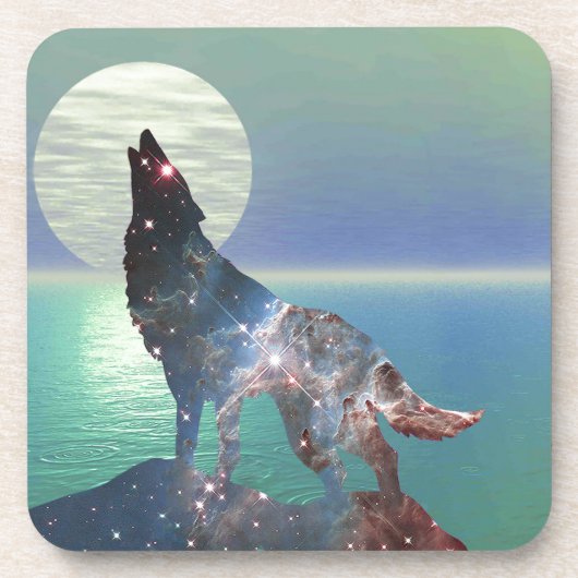 Sterwolf Onderzetter (Voorkant)