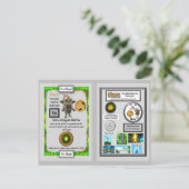 Sterx Presenteert Seaborgium Ruilkaart Briefkaart (Staand voorkant)