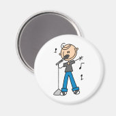 Sterzangeres op de microfoonmagneet magneet (Voorkant / Achterkant)