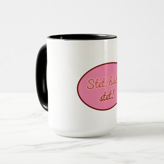 Stet mok (Voorkant links)