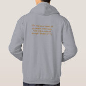 STET, triomf, stemmen van - Gepersonaliseerd Hoodie (Achterkant)