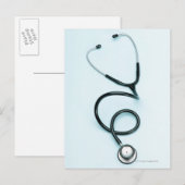 Stethoscoop 2 briefkaart (Voorkant / Achterkant)