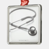 Stethoscoop 4 metalen ornament (Links)