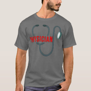 stethoscoop arts t-shirt