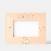 Stethoscoop Artsen Verpleegkundigen Gezondheidszor Gegraveerde Lijstjes (Voorkant)