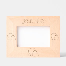 Stethoscoop Artsen Verpleegkundigen Gezondheidszor Gegraveerde Lijstjes