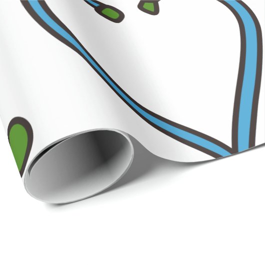 Stethoscoop Cadeaupapier (Rol Hoek)