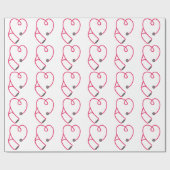 Stethoscoop Cadeaupapier (Vlak)