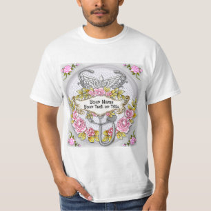 Stethoscoop caduceus verpleegkundige t-shirt