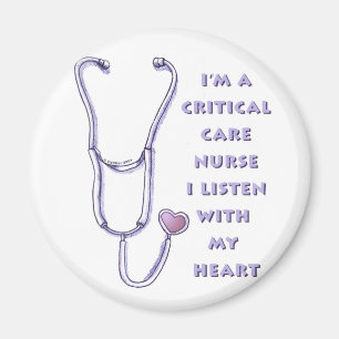 Stethoscoop Critical Care Nurse Magneet