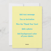 Stethoscoop dag van de arts feestdagenkaart (Achterkant)