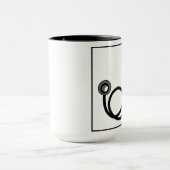 stethoscoop dokter cadeau mok (Midden)