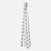 Stethoscoop Doktersdag Stropdas (Achterkant)