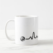 Stethoscoop EKG-Mok Koffiemok (Links)