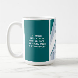 Stethoscoop en Daisy Nurse Appreciation Gift Mok