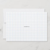 Stethoscoop en tand Afstuderen-uitnodiging Kaart (Achterkant)