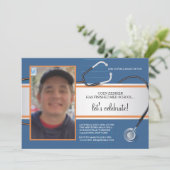 Stethoscoop Foto Aangepaste Uitnodigingen (Staand voorkant)