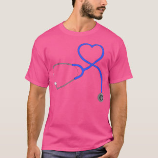 Stethoscoop Hart 6 T-shirt