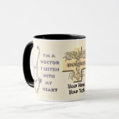 Stethoscoop Hart dokter Mok (Voorkant links)