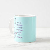Stethoscoop Hart Schoolverpleegster Koffiemok (Voorkant links)