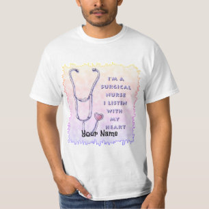 Stethoscoop Hartchirurgie T-shirt