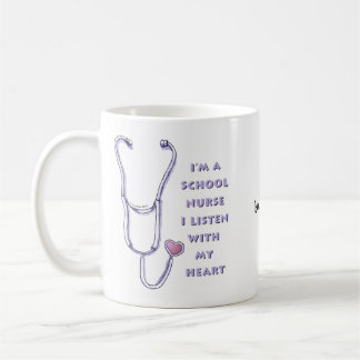 Stethoscoop Heart School Nurse Koffiemok