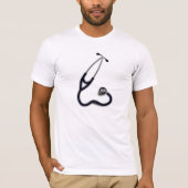 Stethoscoop Heren T-Shirt (Voorkant)