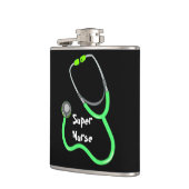 Stethoscoop Heupkolf Heupfles (Links)