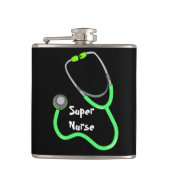 Stethoscoop Heupkolf Heupfles (Voorkant)