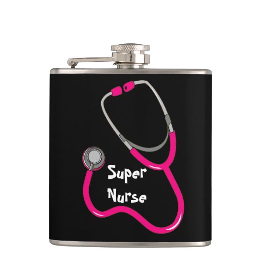 Stethoscoop Heupkolf Heupfles (Voorkant)