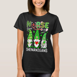 Stethoscoop Ierse kabouters Streken Verpleegster T-shirt