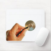 Stethoscoop in een hand voor een ziekenhuis sfeer. muismat (Met muis)