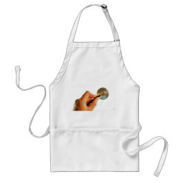 Stethoscoop in een hand voor een ziekenhuis sfeer. standaard schort