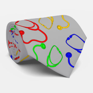 Stethoscoop in een stropdas