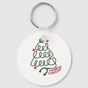 Stethoscoop Kerstboom Lichtjes Verpleegkundige Kle Sleutelhanger
