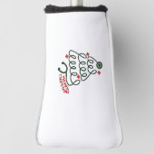 Stethoscoop Kerstboom Lichtjes Verpleegkundige Wer Golfheadcover (Draai 90)