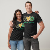 Stethoscoop Love Shamrock Nurse St Patrick's Day G T-shirt (Unisex)