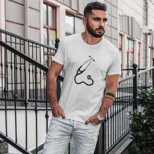 Stethoscoop Mannen T-Shirt