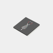 Stethoscoop Medische Benodigdheden Kerstboom Licht Post-it® Notes (Schuin)