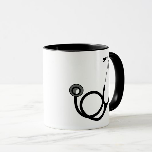 Stethoscoop Mok (Voorkant rechts)