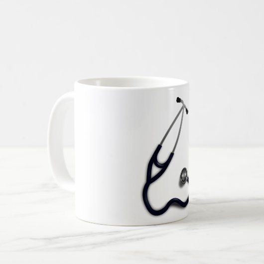 Stethoscoop Mok (Voorkant links)