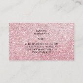 Stethoscoop mousserend hart visitekaartje (Achterkant)