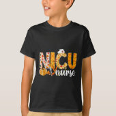 Stethoscoop Nicu Nurse Herfst Yall Autumn Leaves T T-shirt (Voorkant)