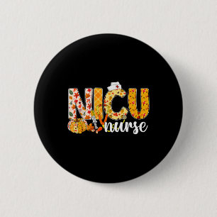 Stethoscoop NICU Verpleegkundige Herfst Yall Herfs Ronde Button 5,7 Cm