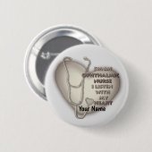 Stethoscoop Oftalmische zurenpen Ronde Button 5,7 Cm (Voorkant /achterkant)