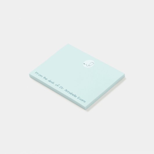 Stethoscoop Post-it® Notes (Schuin)