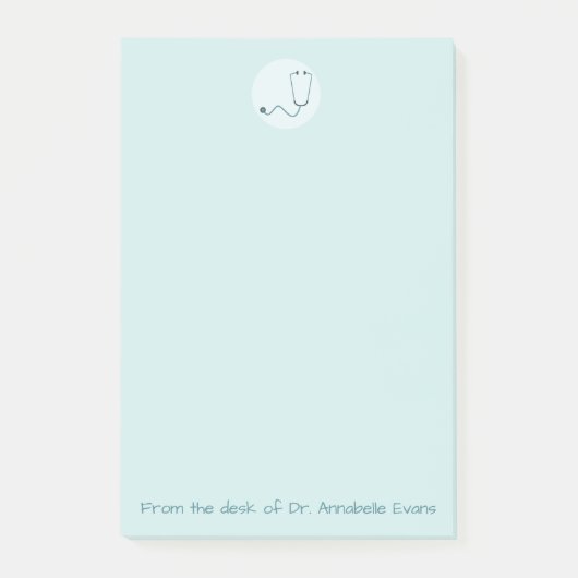 Stethoscoop Post-it® Notes (Voorkant)